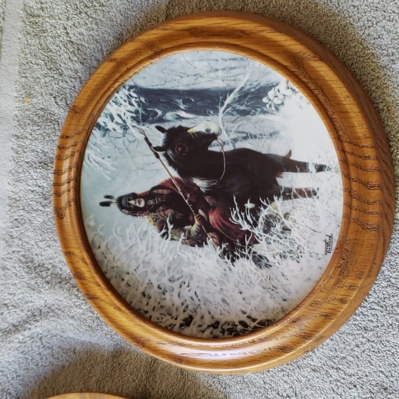 Indian  The Prideful Ones  Plate Collection '2 Plate' - Picture 7 of 9